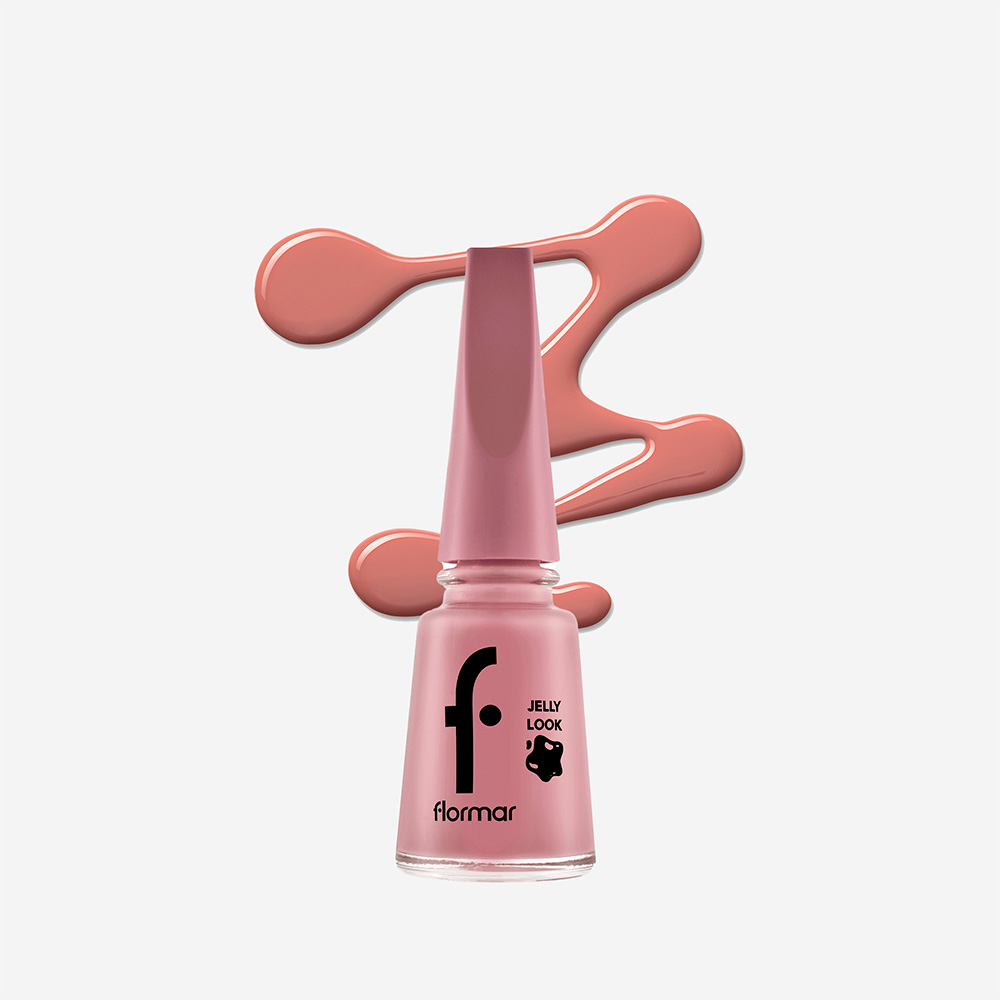 Flormar Jelly Look Nail Enamel - JL53 Drained Rose