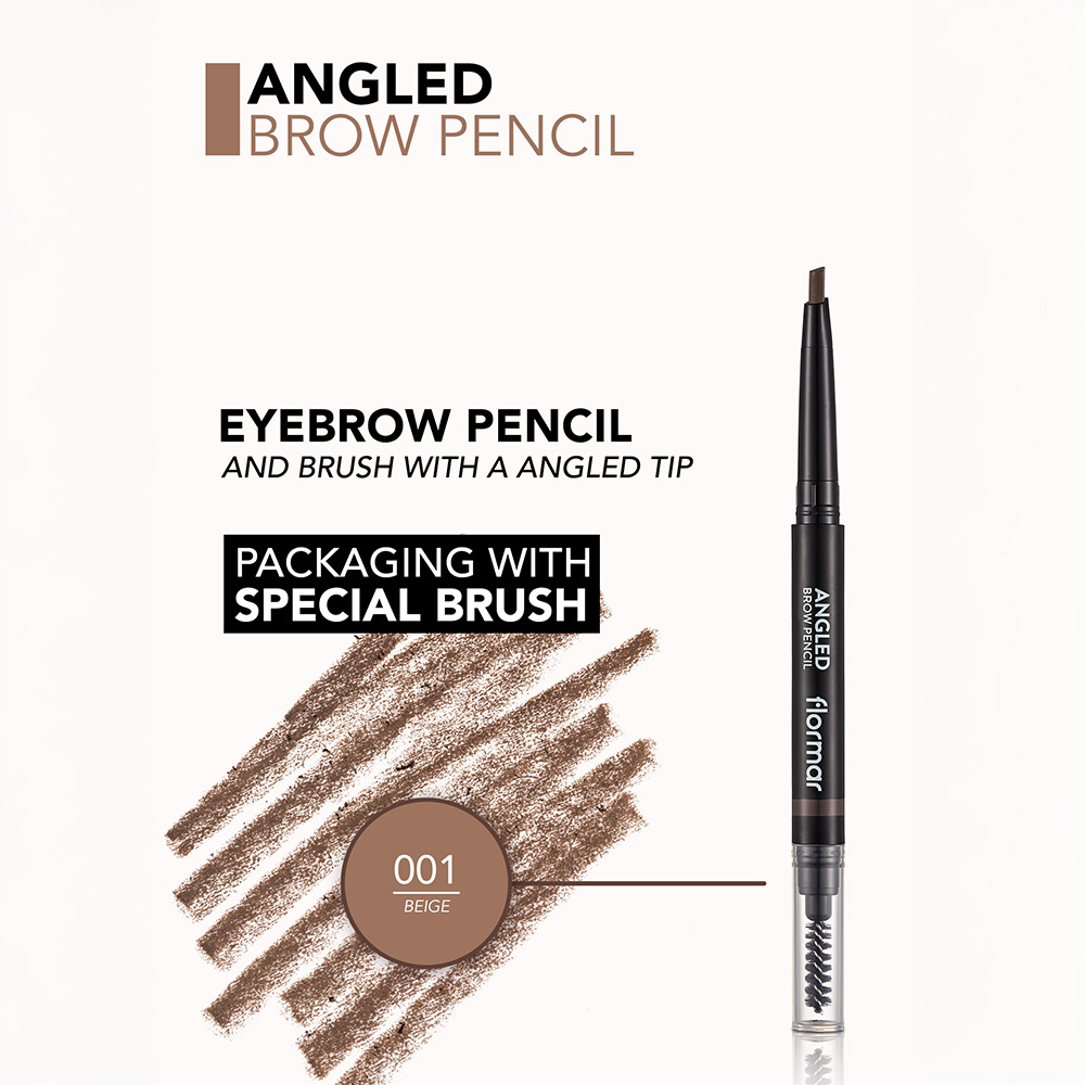 Flormar Angled Brow Pencil - 01 Beige