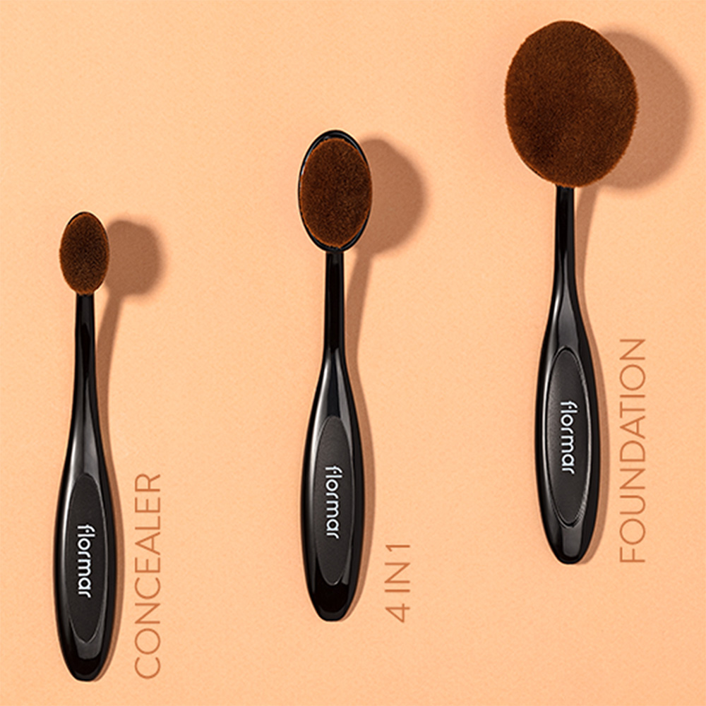 Flormar Oval Foundation Brush Re-design
