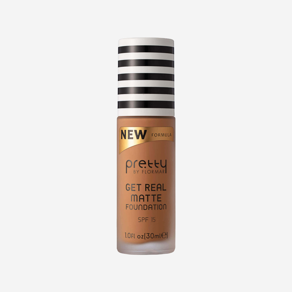 Pretty Get Real Matte Foundation Amber 012