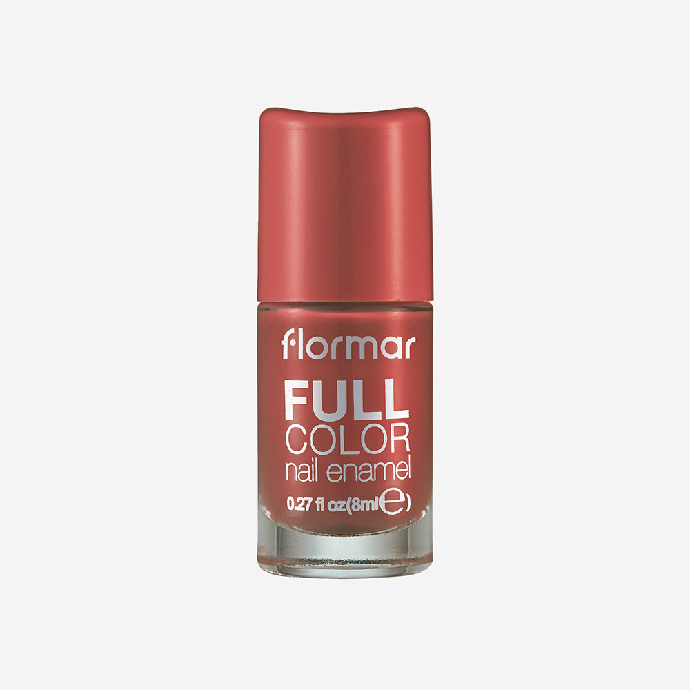 Flormar Full Color Nail Enamel - FC78 Lovely Coral