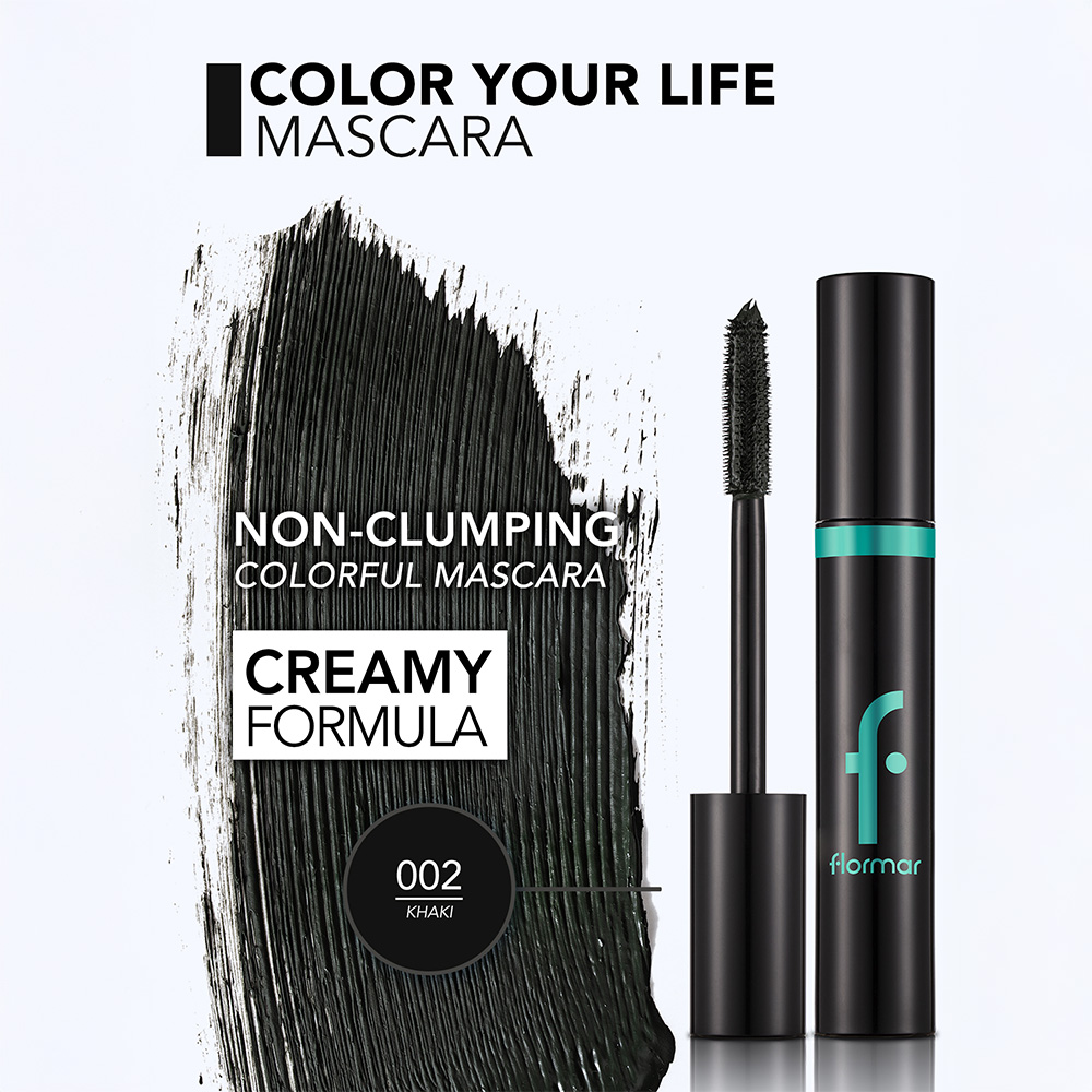 Flormar Color Your Life Mascara - 02 Khaki