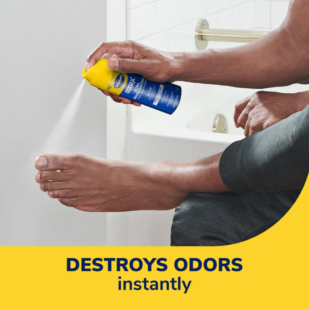 Dr. Scholl's OdorX Ultra Odor Fighting Foot Spray Powder 4.7oz