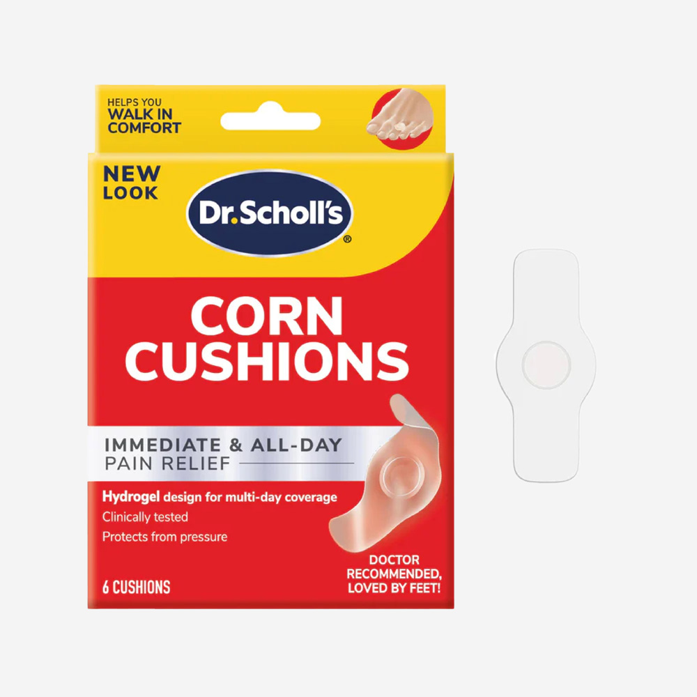 Dr. Scholl's DuraGel Corn Cushion Immediate & All Day Pain Relief 6ct