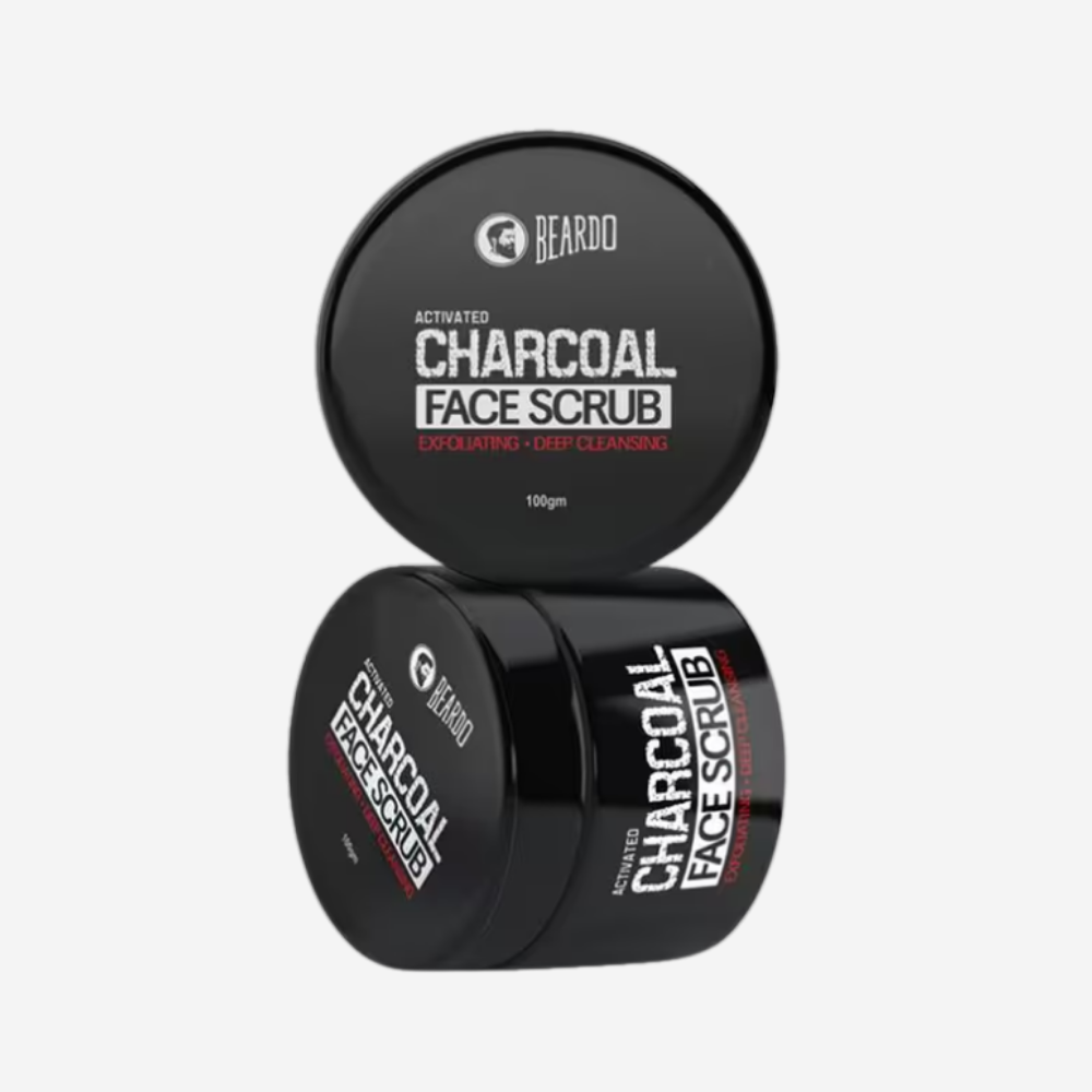 Beardo Activated Charcoal Face Scrub 100 Gm
