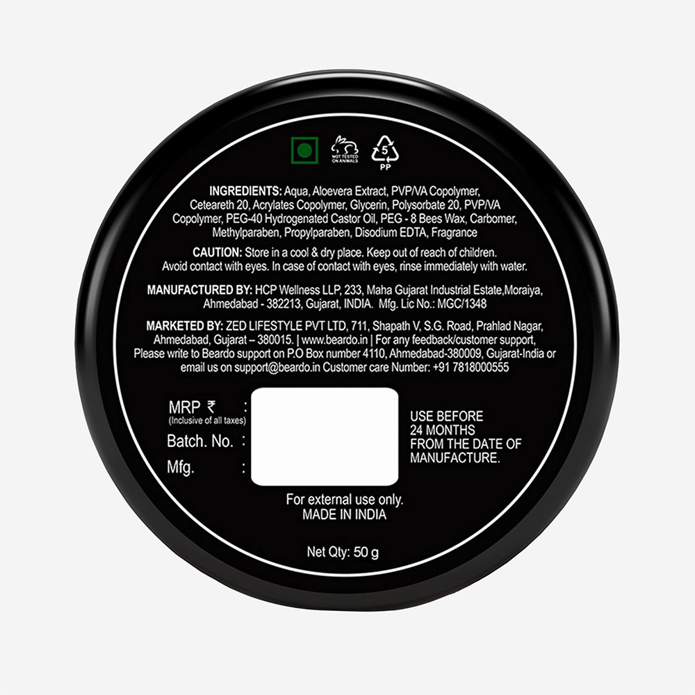 Beardo Hair Wax Xxtra Strong Hold 100Gm