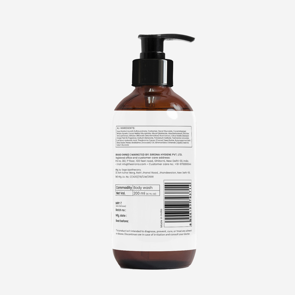 Sirona Natural Ph Balanced Intimate Wash - 200Ml