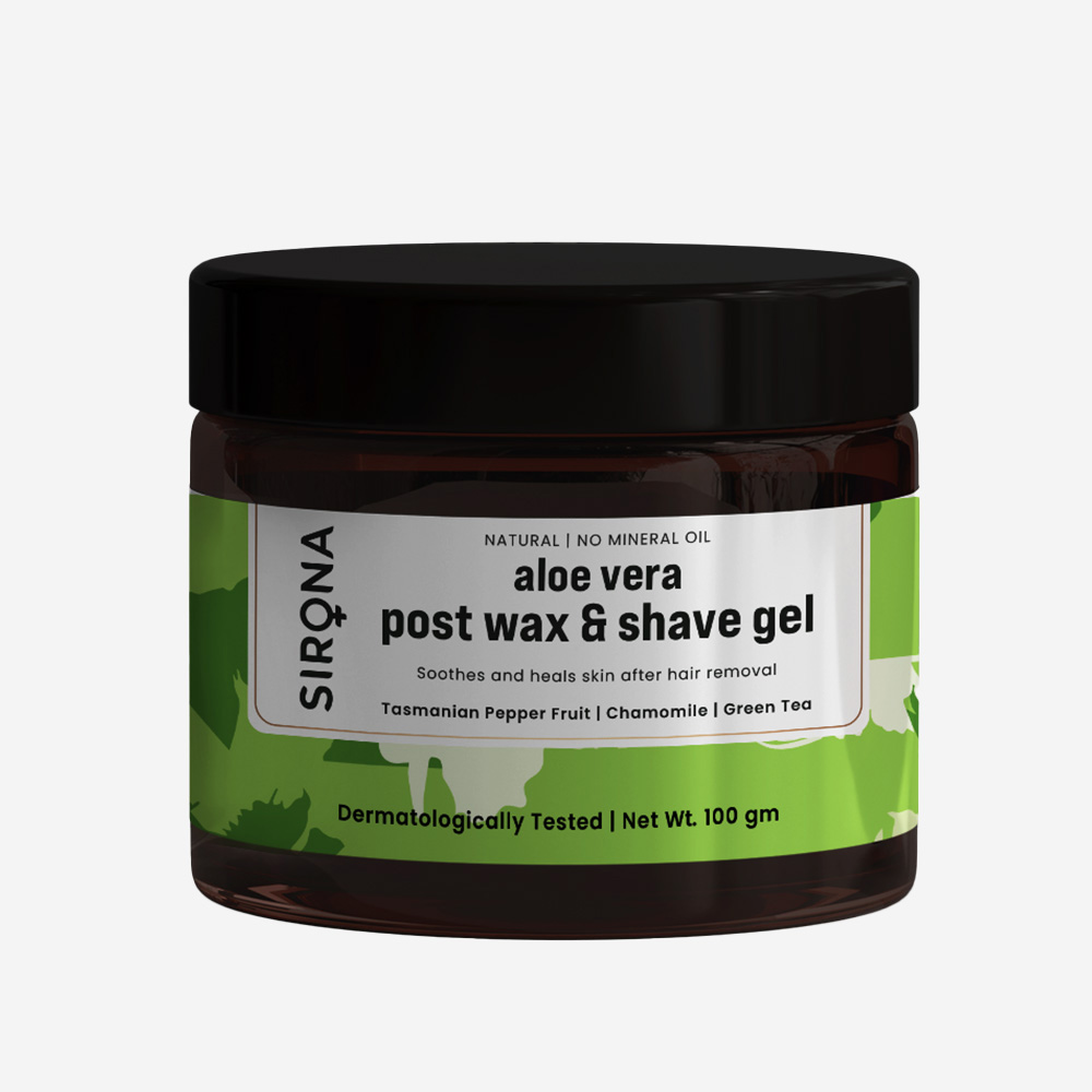 Sirona Natural Mineral Oil Free Post Shave Gel - 100 Gm