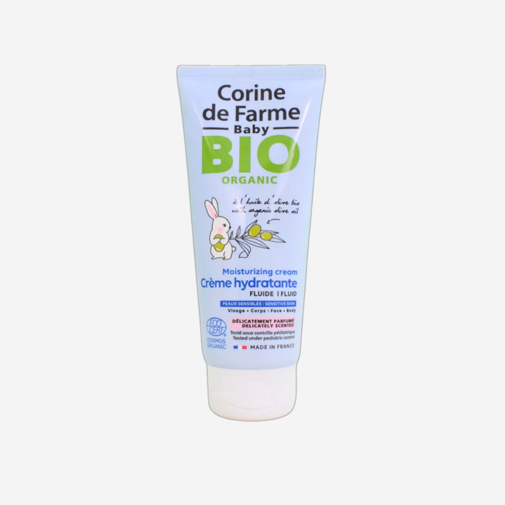 Corine De Farme Baby Bio Organic Fluid Face & Body Moisturizing Cream 100Ml