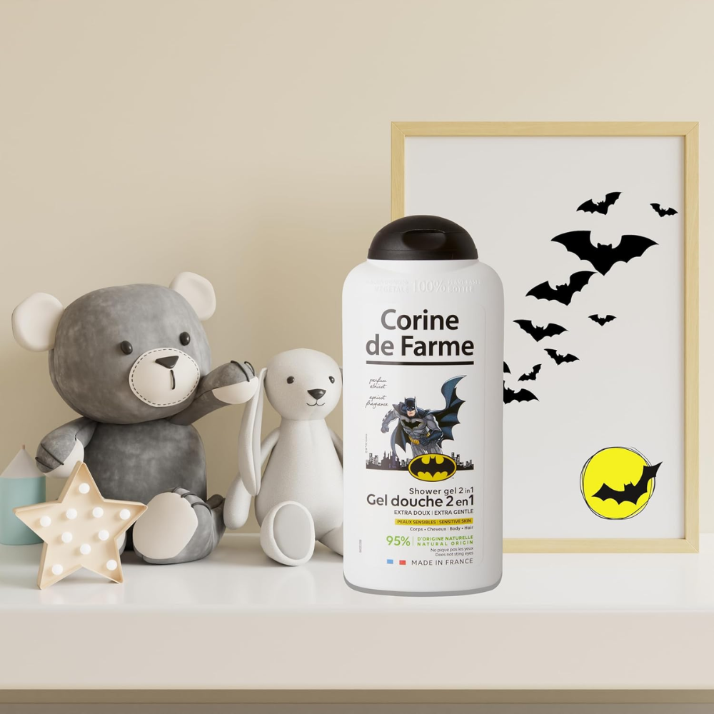 Corine De Farme Hair & Body Shower Gel 2 in 1 Batman 300ML