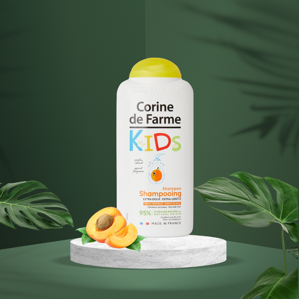 Corine De Farme Extra Gentle Shampoo Apricot Fragrance 300Ml