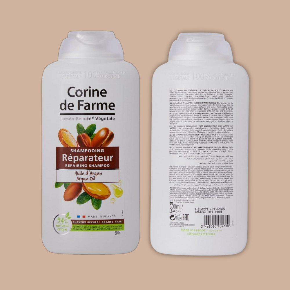 Corine De Farme Repairing Shampoo with Argan Oil 500Ml
