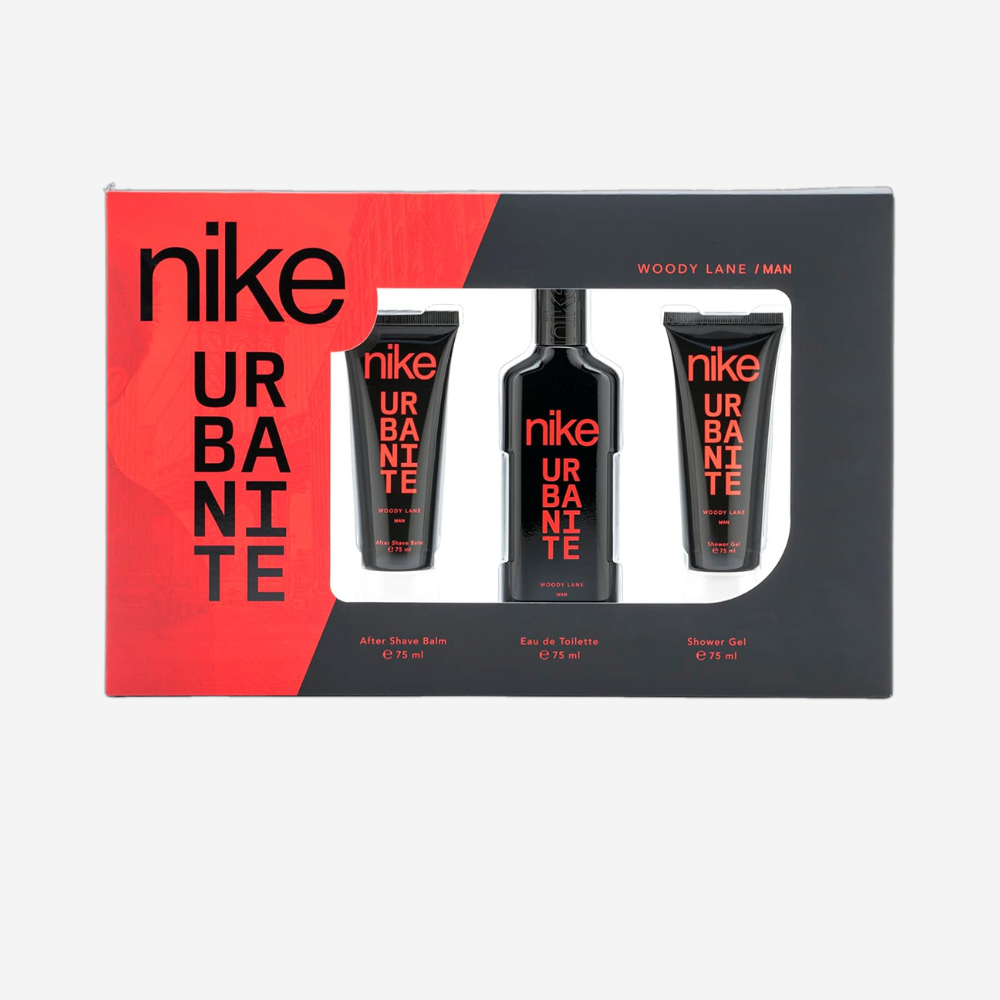 Nike Urbanite Woody Lane Man Giftset EDT 75ml + After Shave 75Ml+ Shower Gel 75ml