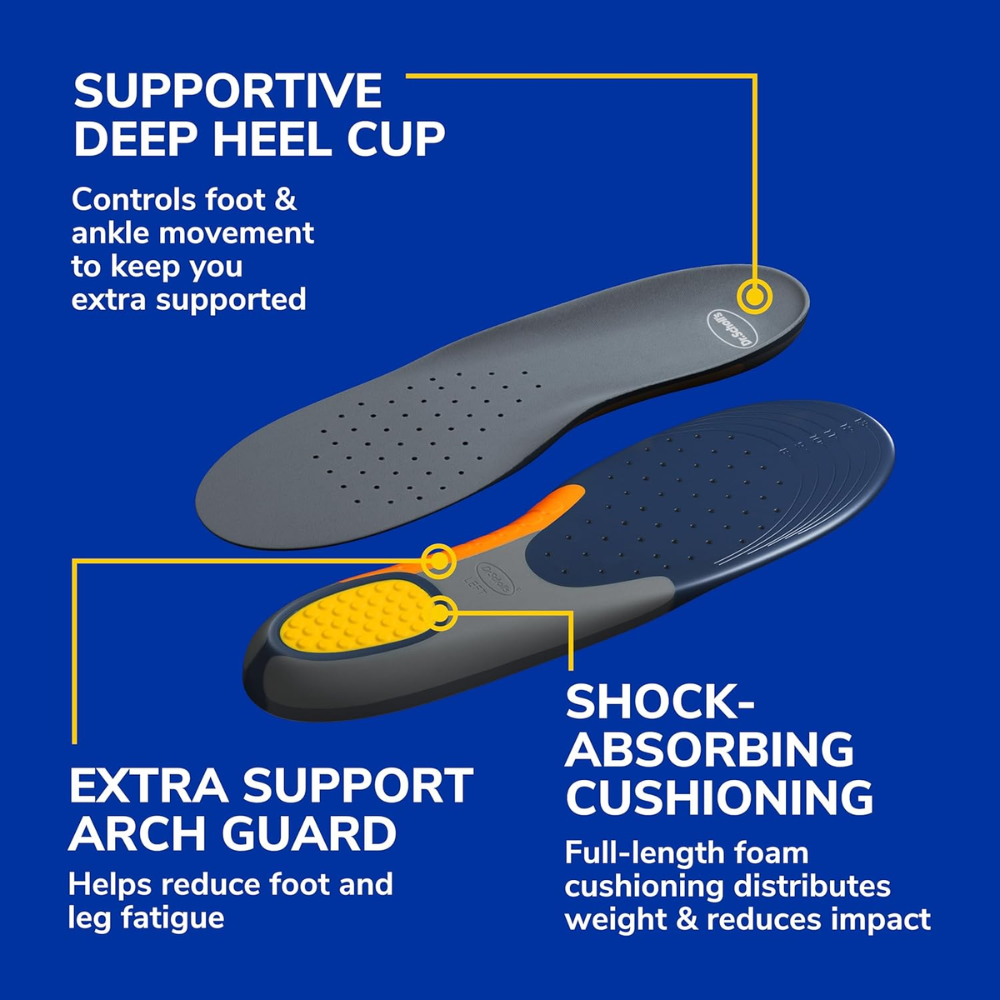 Dr.Scholl's Heavy Duty Support Insoles Men's 1Pair