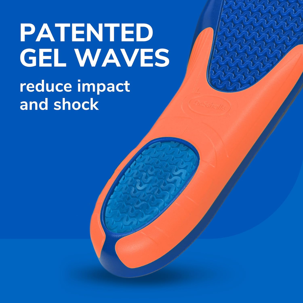 Dr.Scholl's Extra Comfort All-Day Insoles With Massaging Gel Men's 1Pair