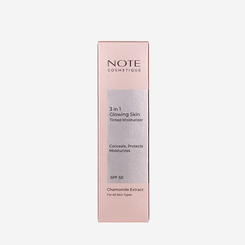 Note 3 In 1 Glowing Skin Tinted Moisturizer