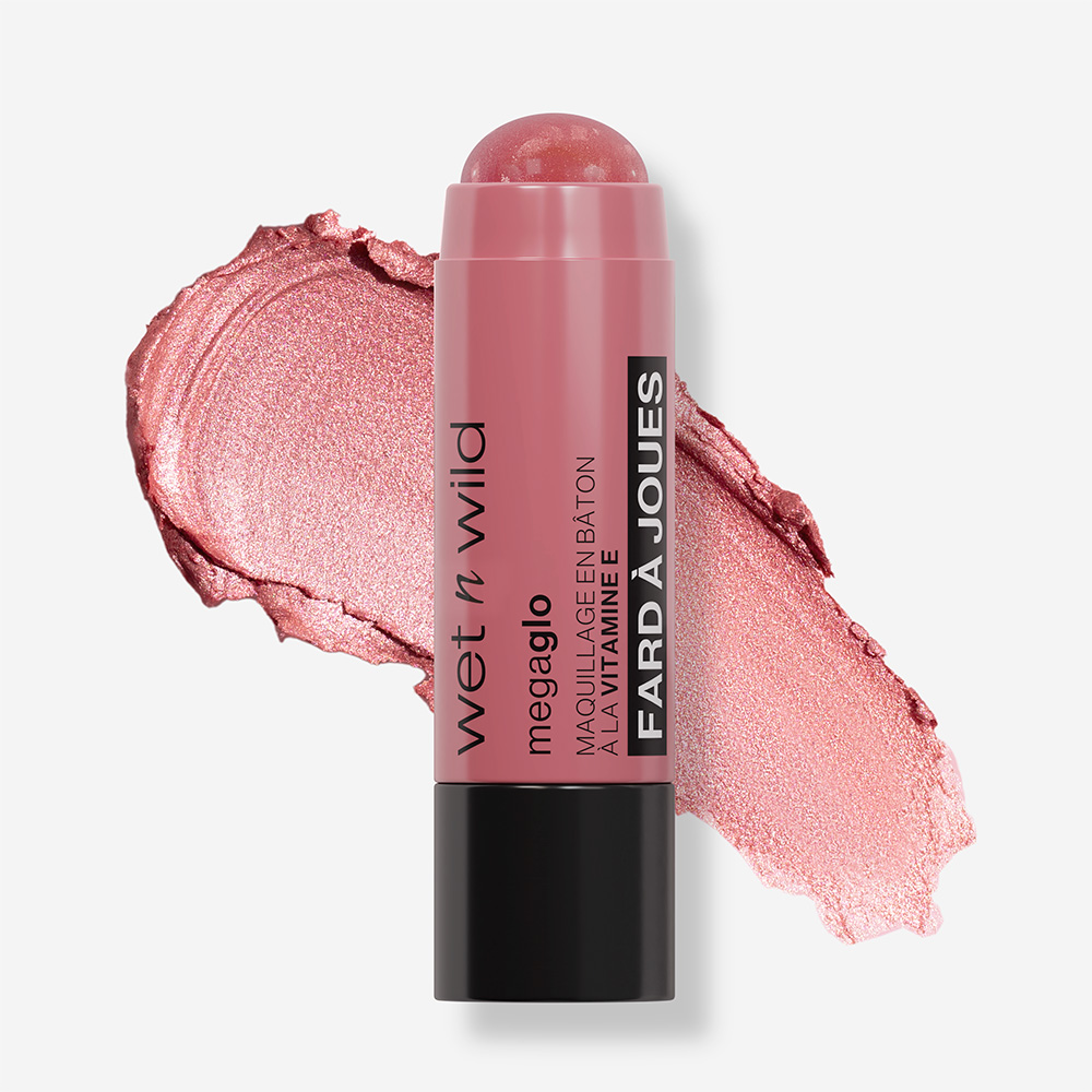 Mega Glo vitamin and Make-up Stick blush